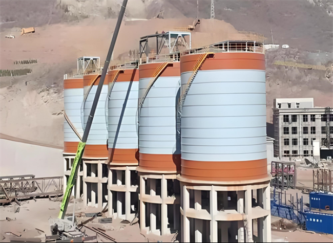 沐川高架钢板仓