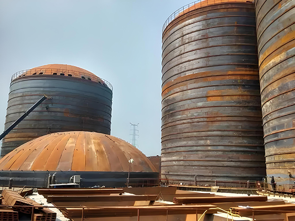 沐川焦粉钢板仓